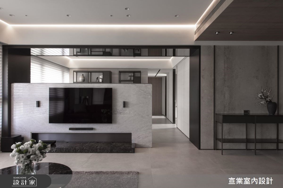 54坪預售屋＿現代風案例圖片＿宣棠室內設計＿宣棠_筑光悅曲之5