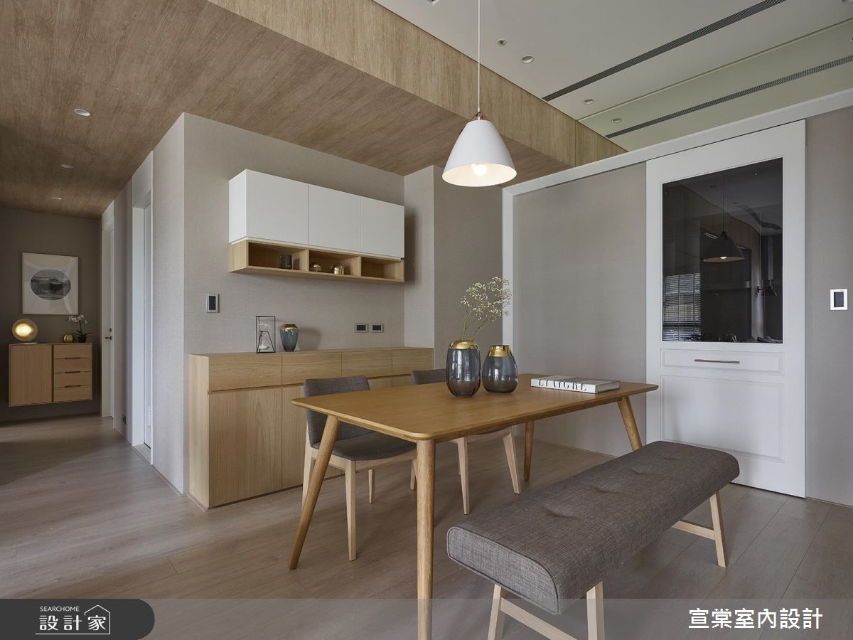 34坪新成屋(5年以下)＿北歐風餐廳案例圖片＿宣棠室內設計＿宣棠_悠白漫遊之11