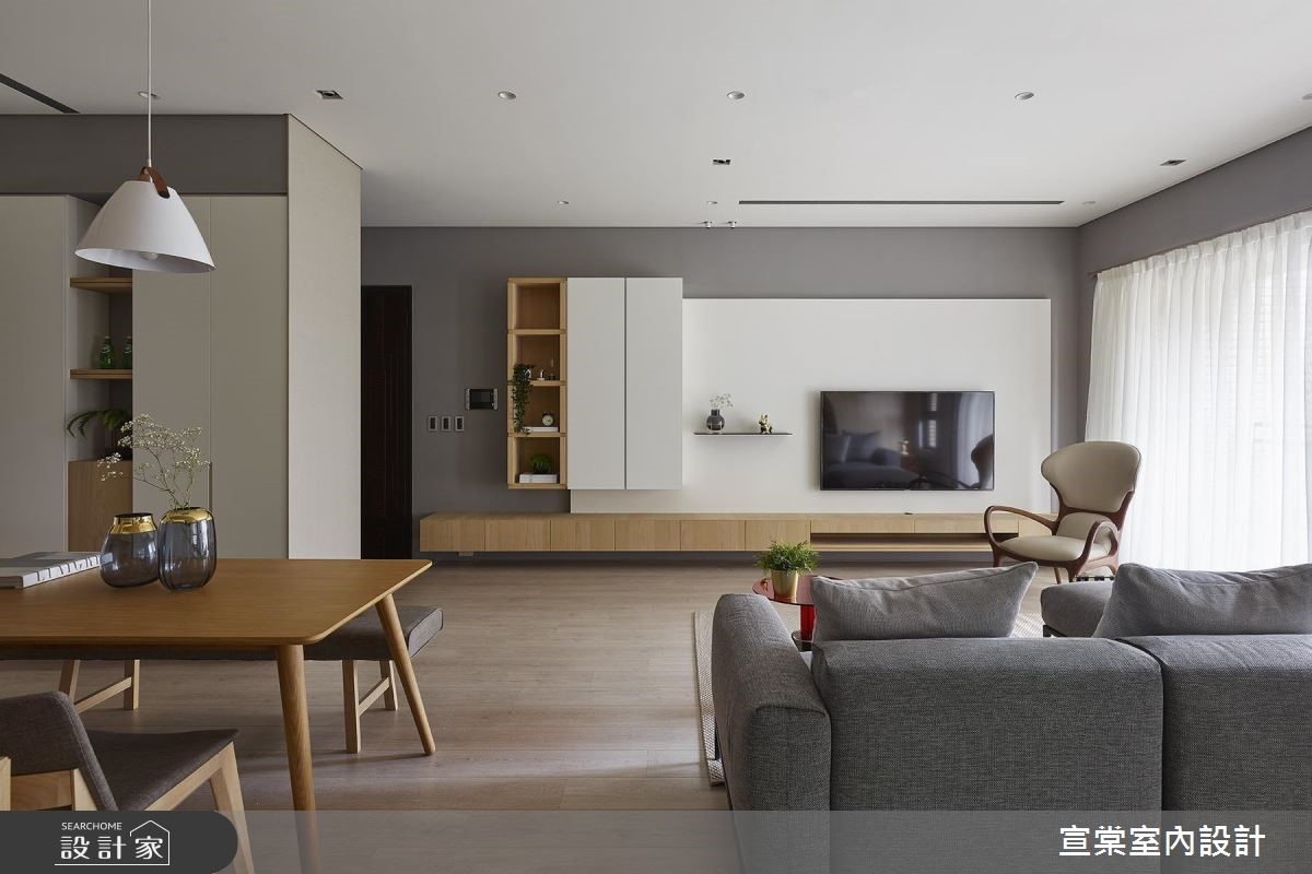 34坪新成屋(5年以下)＿北歐風餐廳案例圖片＿宣棠室內設計＿宣棠_悠白漫遊之12