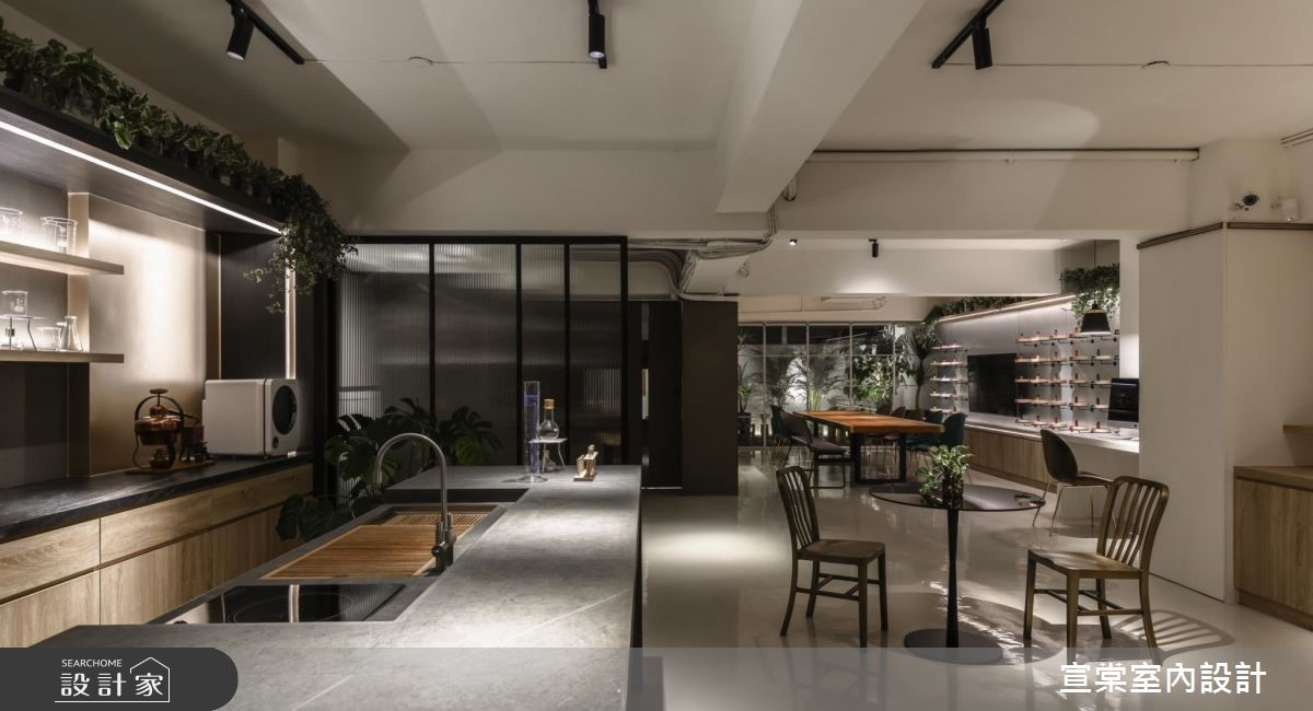 40坪老屋(16~30年)＿混搭風商業空間案例圖片＿宣棠室內設計＿宣棠_Aroma Future Lab之3