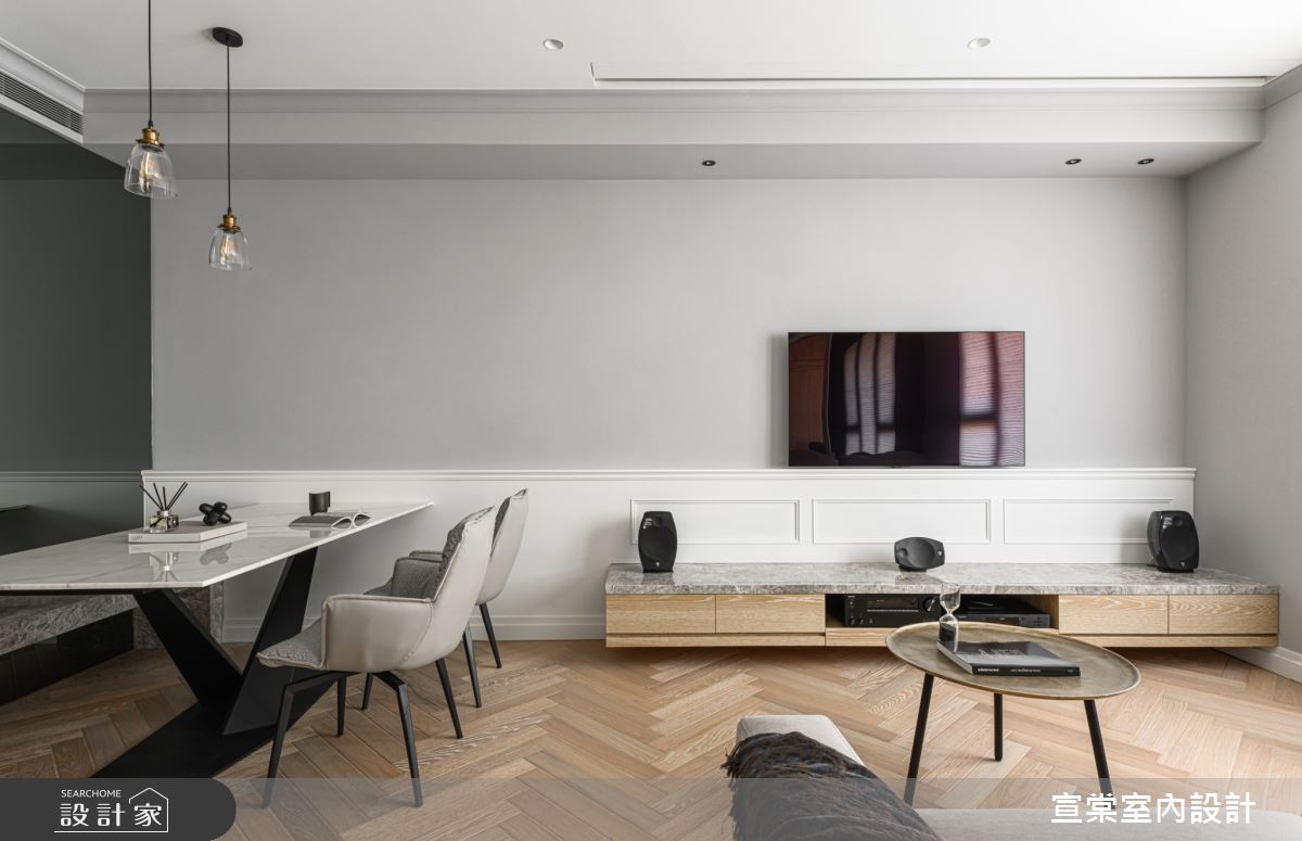 22坪新成屋(5年以下)＿美式風餐廳案例圖片＿宣棠室內設計＿宣棠_美式in between之14