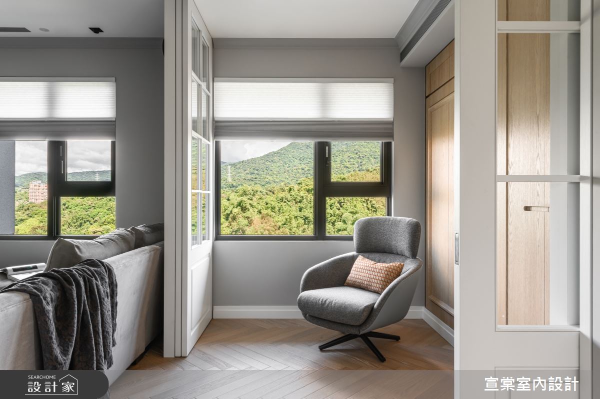 22坪新成屋(5年以下)＿美式風臥室案例圖片＿宣棠室內設計＿宣棠_美式in between之17
