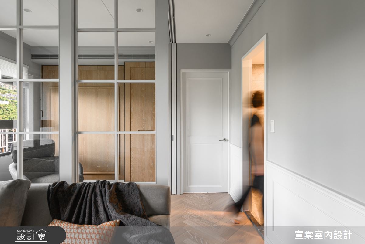 22坪新成屋(5年以下)＿美式風客廳案例圖片＿宣棠室內設計＿宣棠_美式in between之20