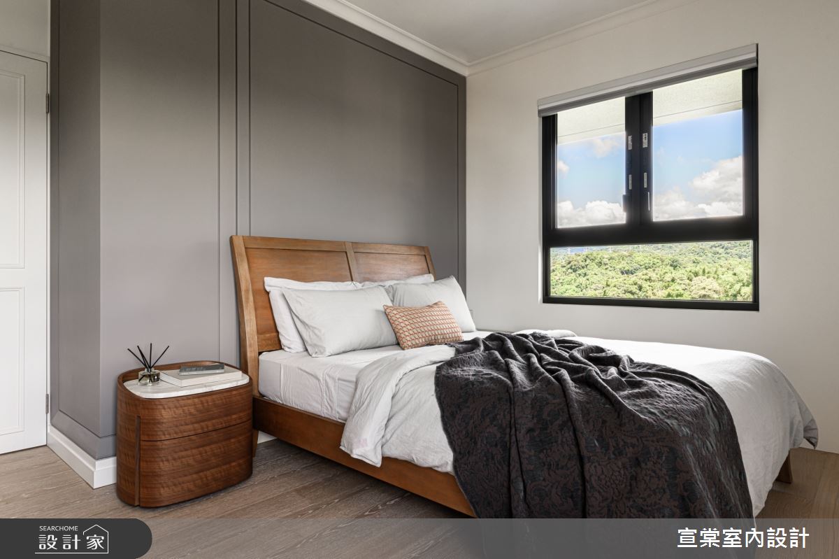 22坪新成屋(5年以下)＿美式風臥室案例圖片＿宣棠室內設計＿宣棠_美式in between之22