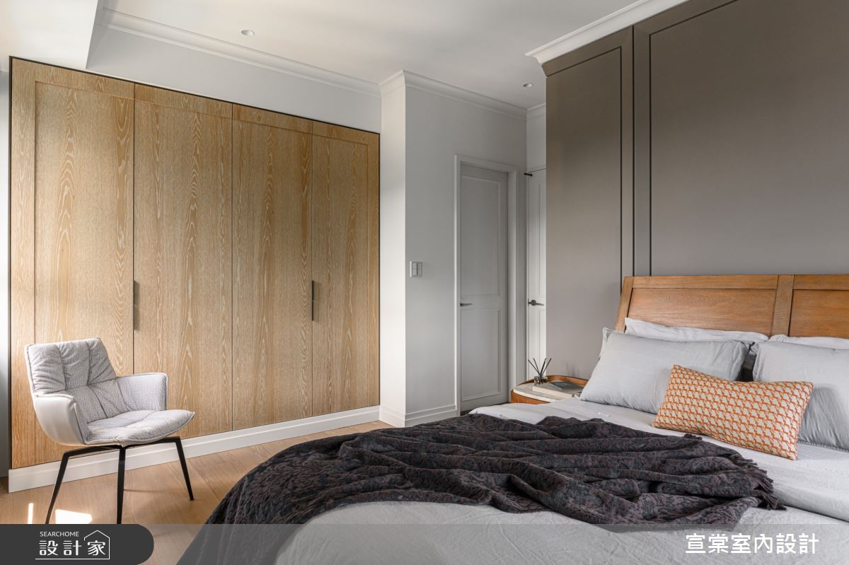 22坪新成屋(5年以下)＿美式風臥室案例圖片＿宣棠室內設計＿宣棠_美式in between之24