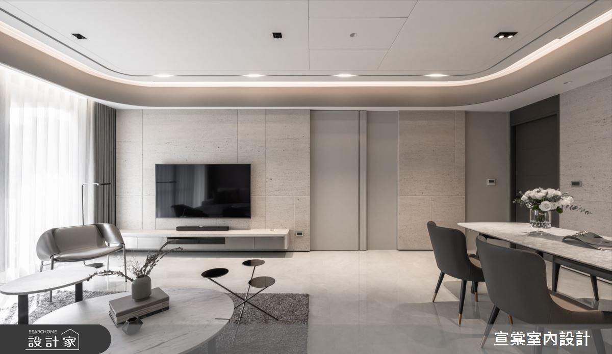 新成屋(5年以下)＿現代風客廳案例圖片＿宣棠室內設計＿宣棠_淳美學之6583