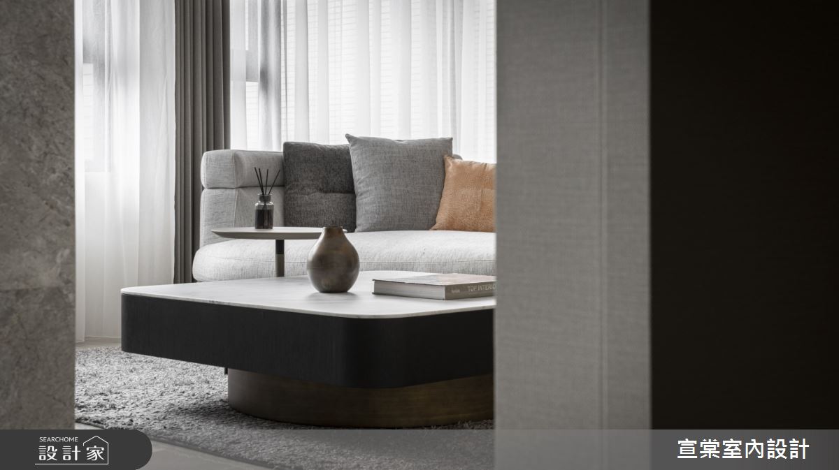 30坪新成屋(5年以下)＿現代風客廳案例圖片＿宣棠室內設計＿宣棠_涵養逸居之1
