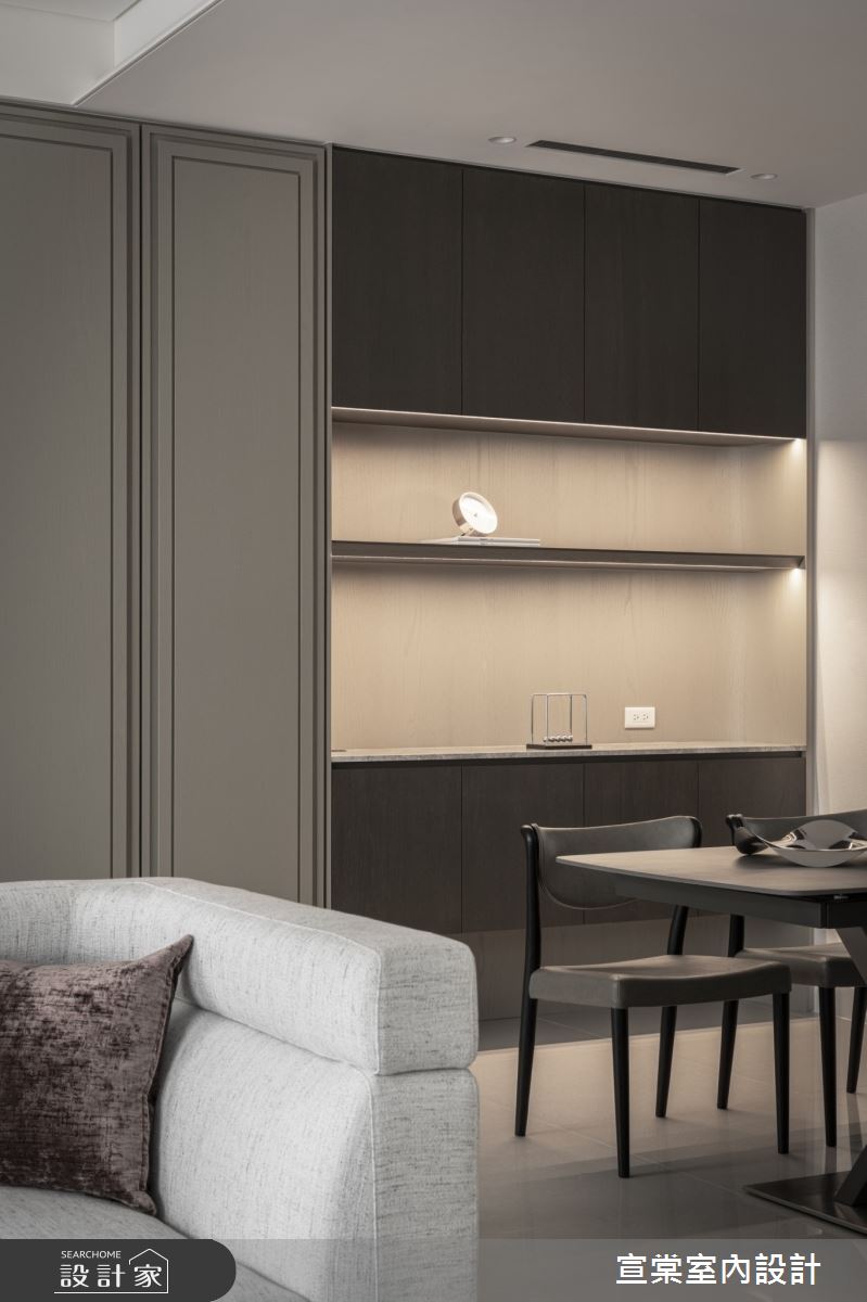 30坪新成屋(5年以下)＿現代風餐廳案例圖片＿宣棠室內設計＿宣棠_涵養逸居之12
