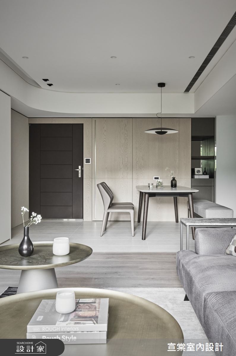31坪老屋(16~30年)＿現代風客廳案例圖片＿宣棠室內設計＿宣棠_青景一方之10