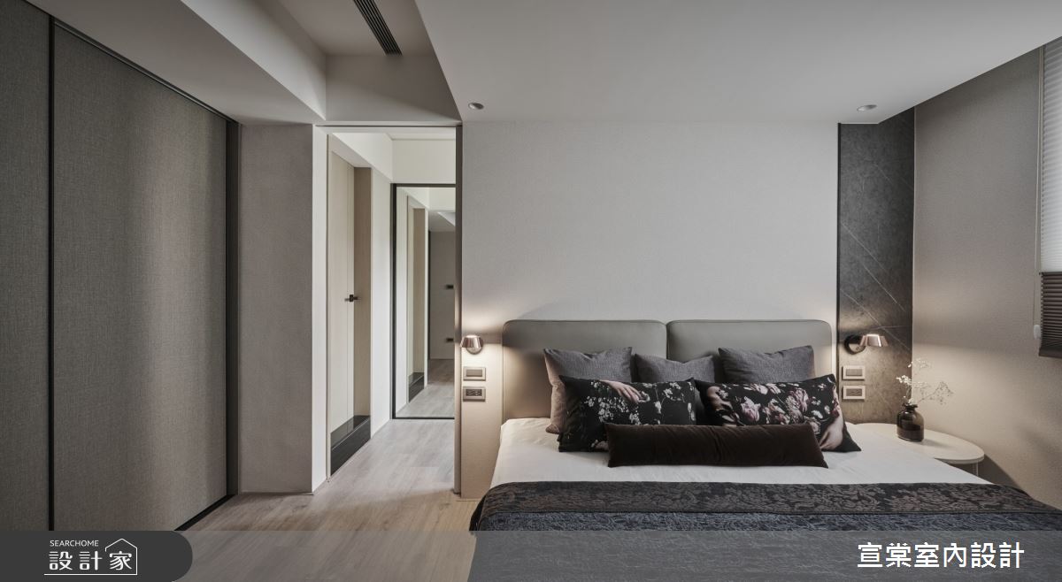 31坪老屋(16~30年)＿現代風臥室案例圖片＿宣棠室內設計＿宣棠_青景一方之16