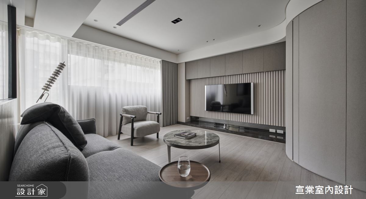 老屋(16~30年)＿現代風客廳案例圖片＿宣棠室內設計＿宣棠_築流之4