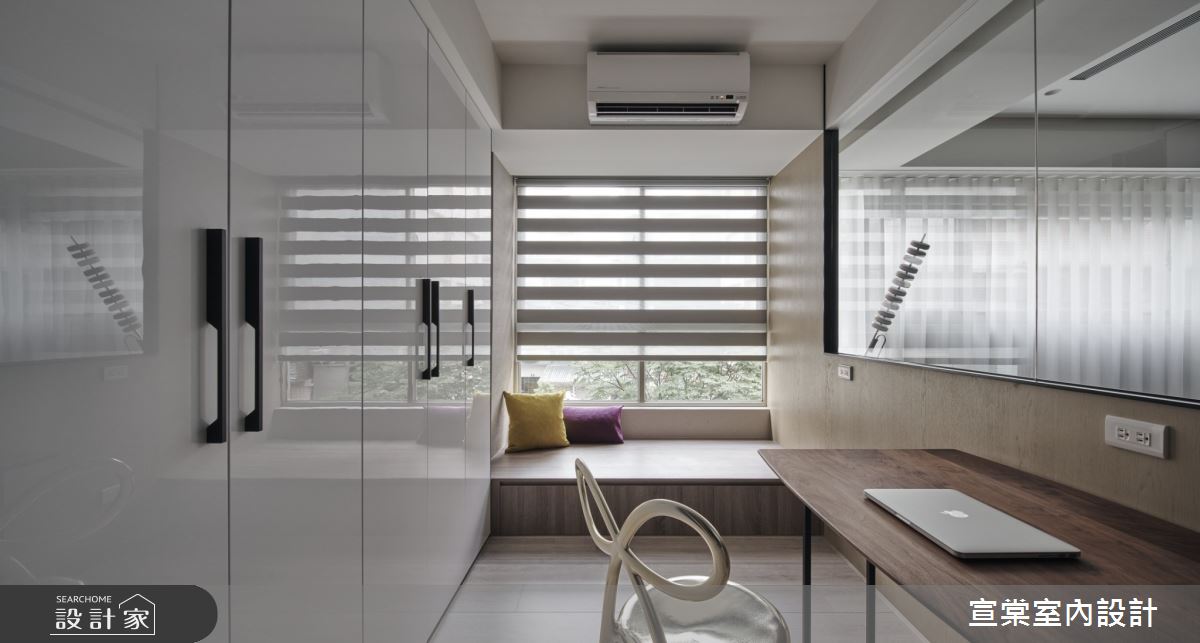 老屋(16~30年)＿現代風書房臥榻案例圖片＿宣棠室內設計＿宣棠_築流之12