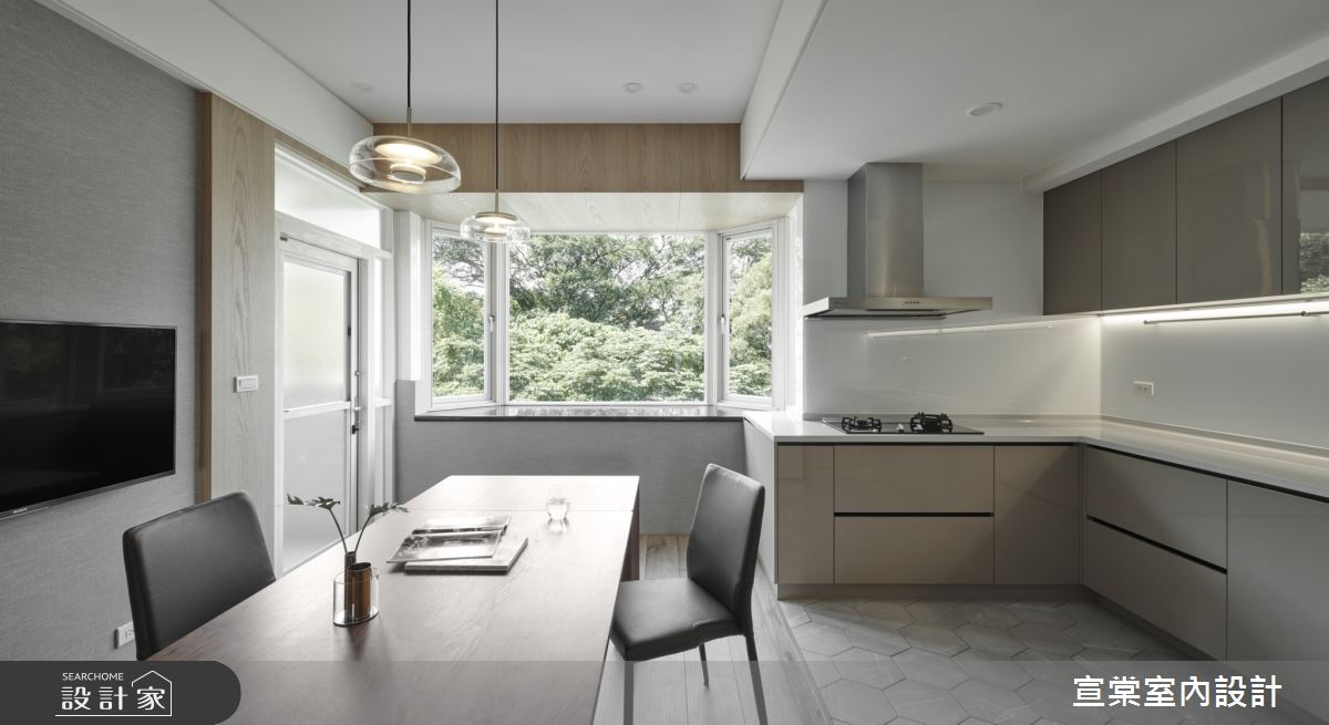 30坪老屋(16~30年)＿簡約風餐廳廚房案例圖片＿宣棠室內設計＿宣棠_仰山森活之9