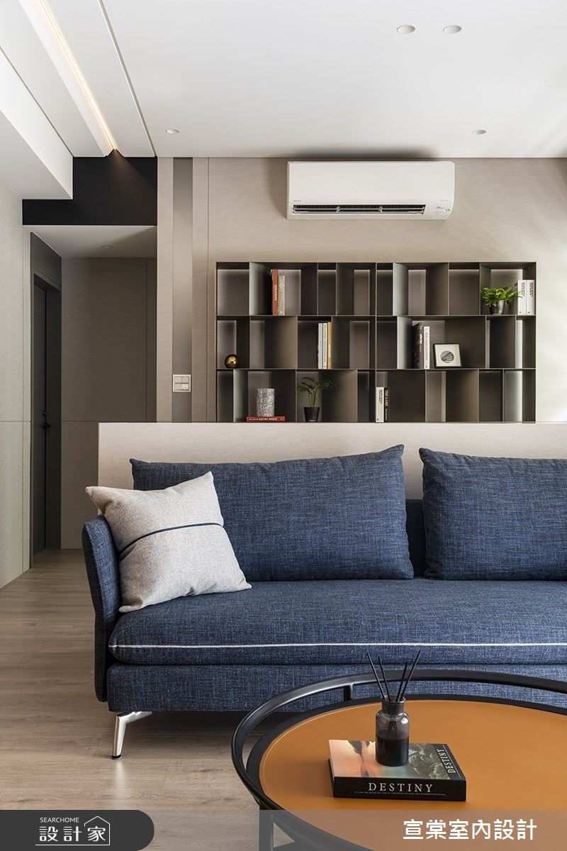 23坪老屋(16~30年)＿簡約風客廳案例圖片＿宣棠室內設計＿宣棠_藍隅光陰之12