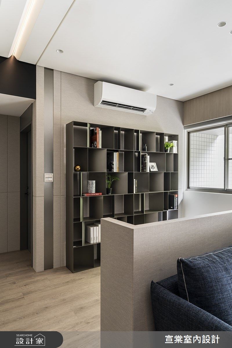 23坪老屋(16~30年)＿簡約風書房案例圖片＿宣棠室內設計＿宣棠_藍隅光陰之13