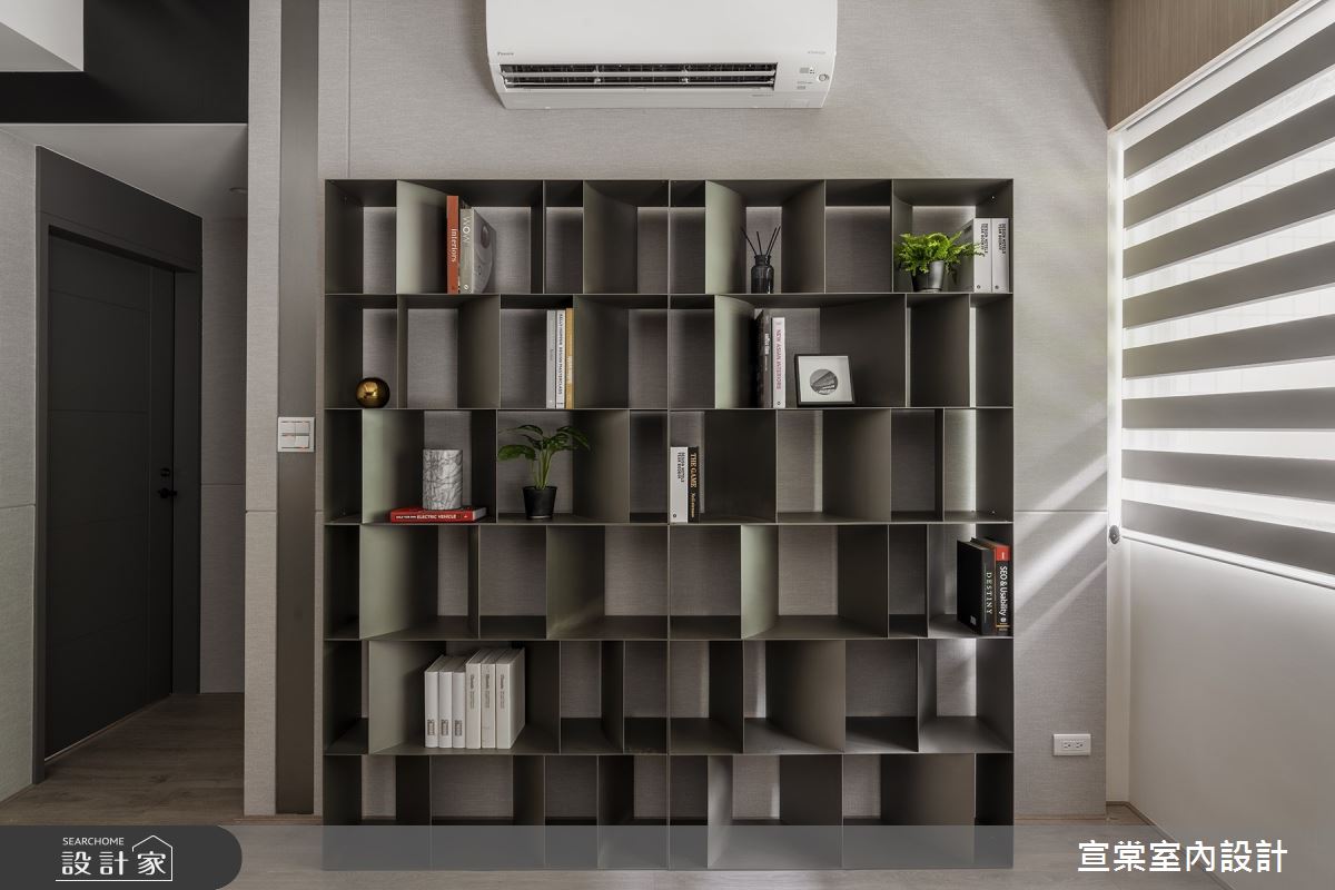 23坪老屋(16~30年)＿簡約風書房案例圖片＿宣棠室內設計＿宣棠_藍隅光陰之14