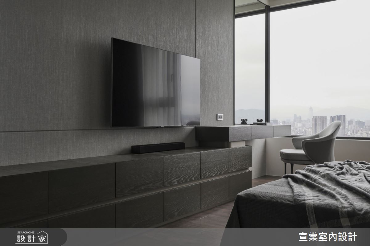 38坪新成屋(5年以下)＿現代風臥室案例圖片＿宣棠室內設計＿宣棠_水岸覺旅之17