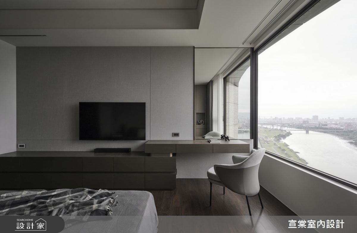 38坪新成屋(5年以下)＿現代風臥室案例圖片＿宣棠室內設計＿宣棠_水岸覺旅之20