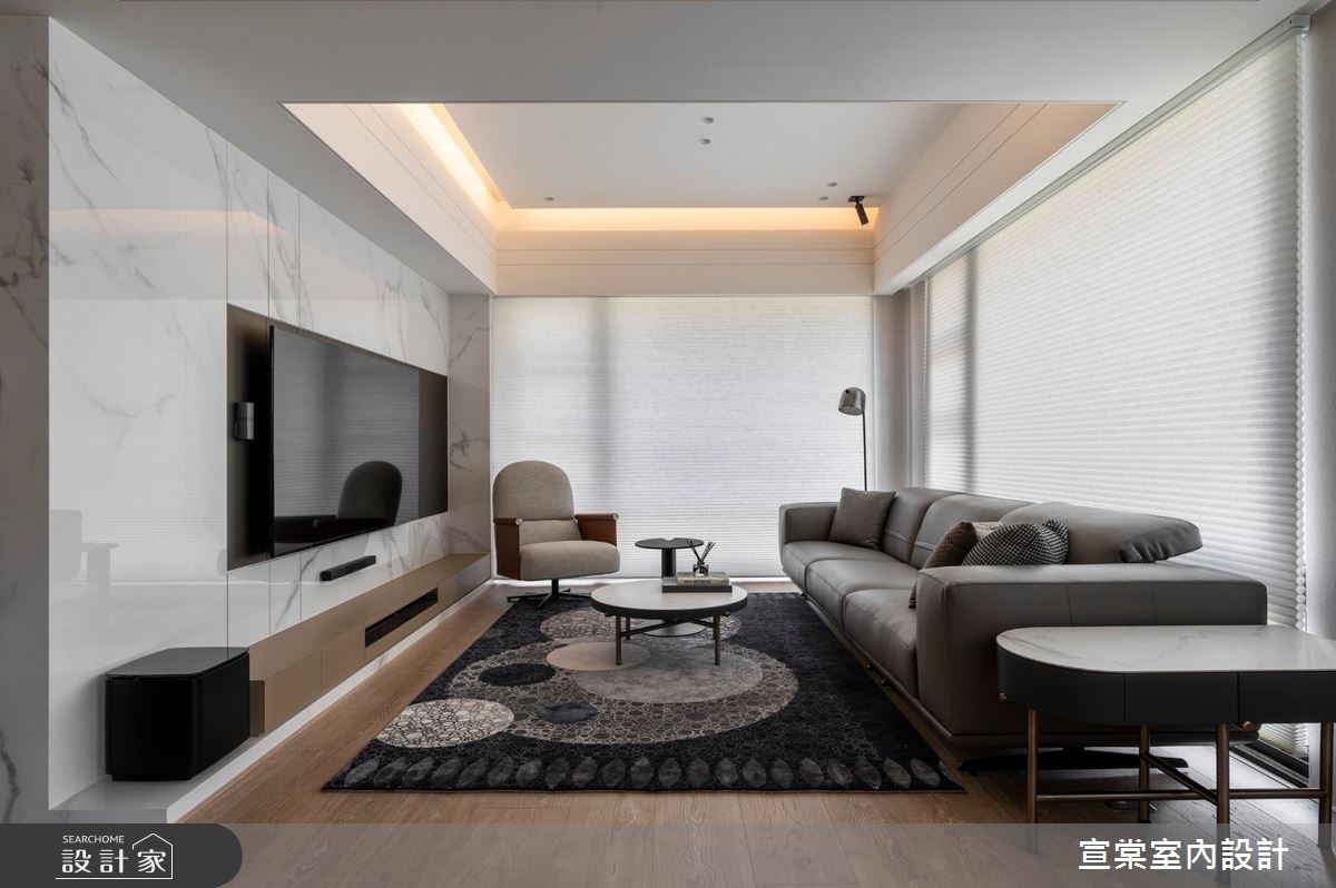35坪老屋(16~30年)＿現代風客廳案例圖片＿宣棠室內設計＿宣棠_鉐邸之16