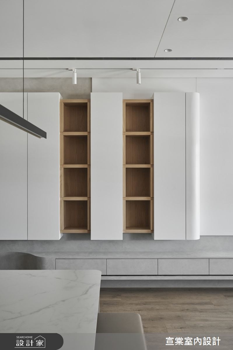 26坪預售屋＿北歐風客廳餐廳案例圖片＿宣棠室內設計＿宣棠_弧作Arc之7