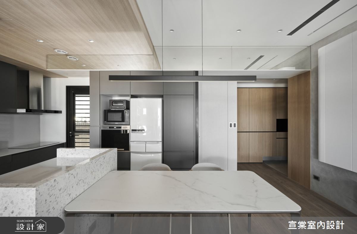 26坪預售屋＿北歐風餐廳案例圖片＿宣棠室內設計＿宣棠_弧作Arc之10