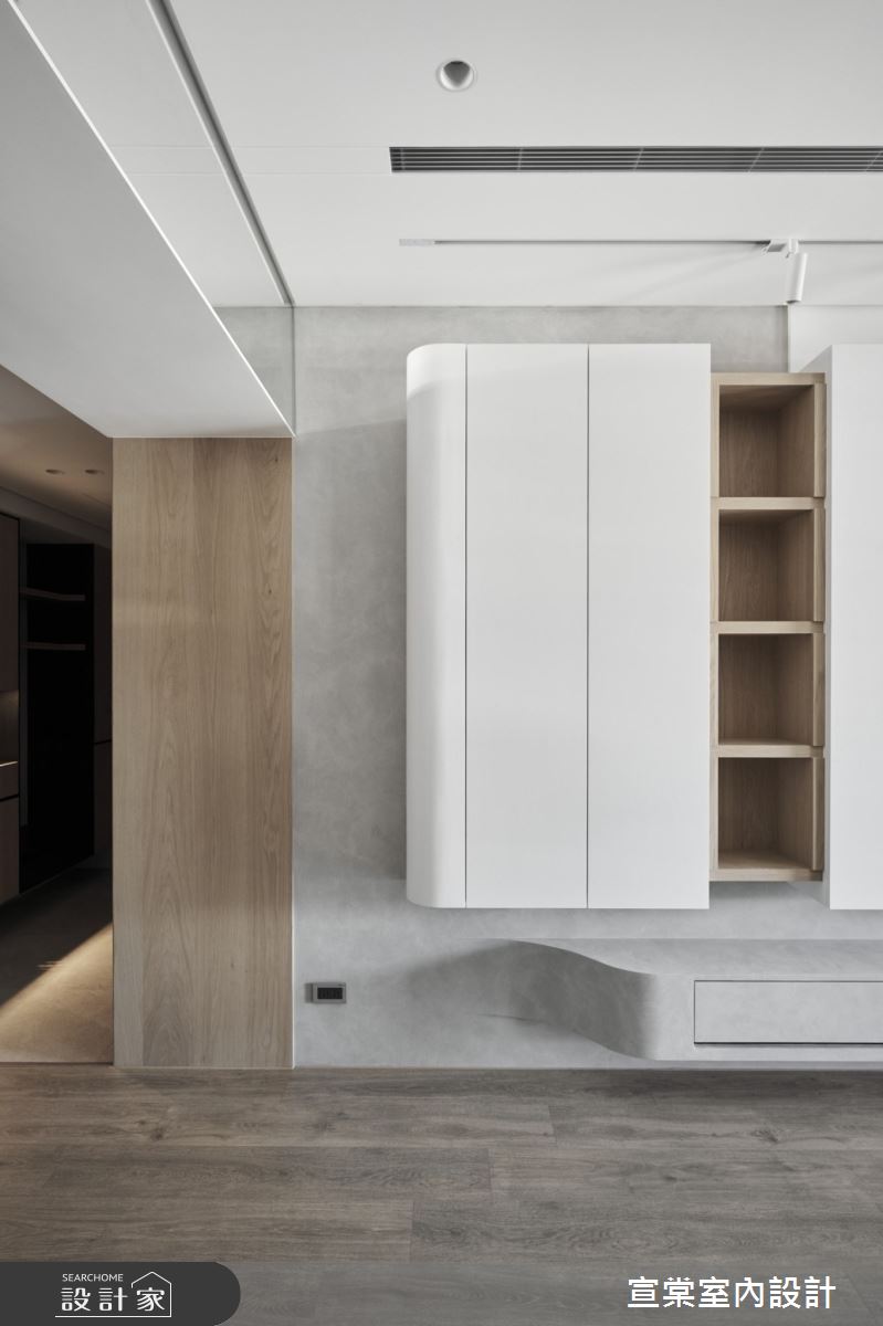 26坪預售屋＿北歐風客廳案例圖片＿宣棠室內設計＿宣棠_弧作Arc之18