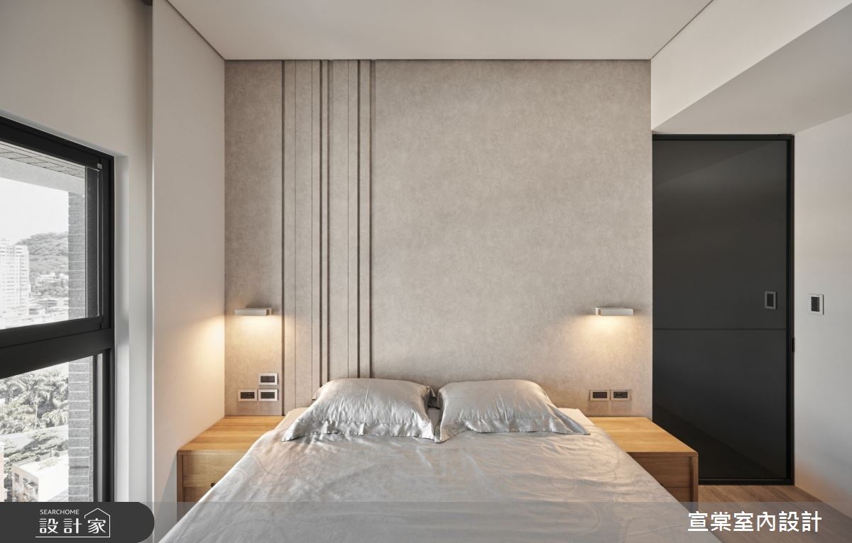 26坪預售屋＿北歐風臥室案例圖片＿宣棠室內設計＿宣棠_弧作Arc之21