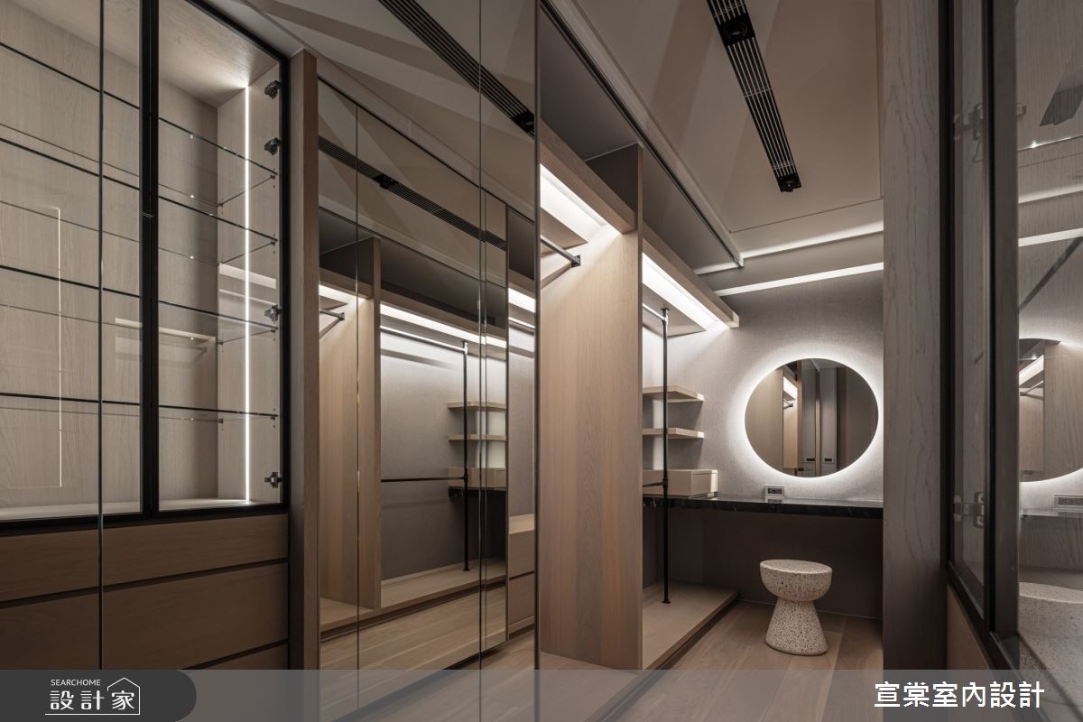 55坪中古屋(5~15年)＿現代風更衣間案例圖片＿宣棠室內設計＿宣棠_舞藏別苑之6421