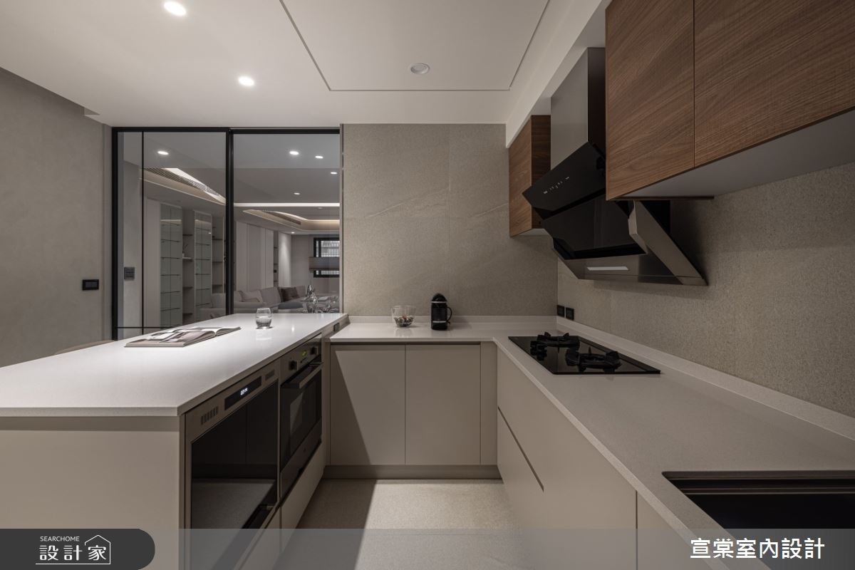 35坪老屋(16~30年)＿現代風廚房案例圖片＿宣棠室內設計＿宣棠_喃喃之音之12