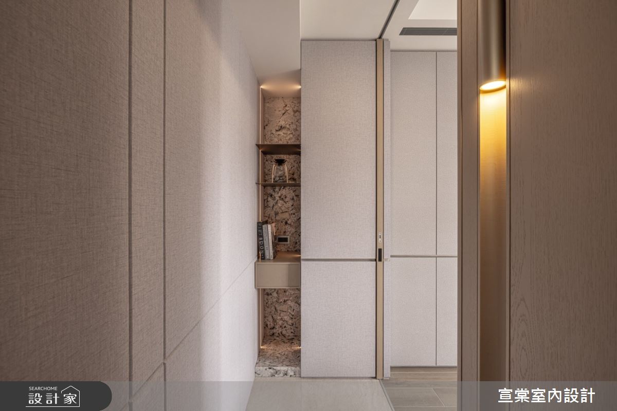 35坪中古屋(5~15年)＿現代風玄關案例圖片＿宣棠室內設計＿宣棠_雍容潔境之13