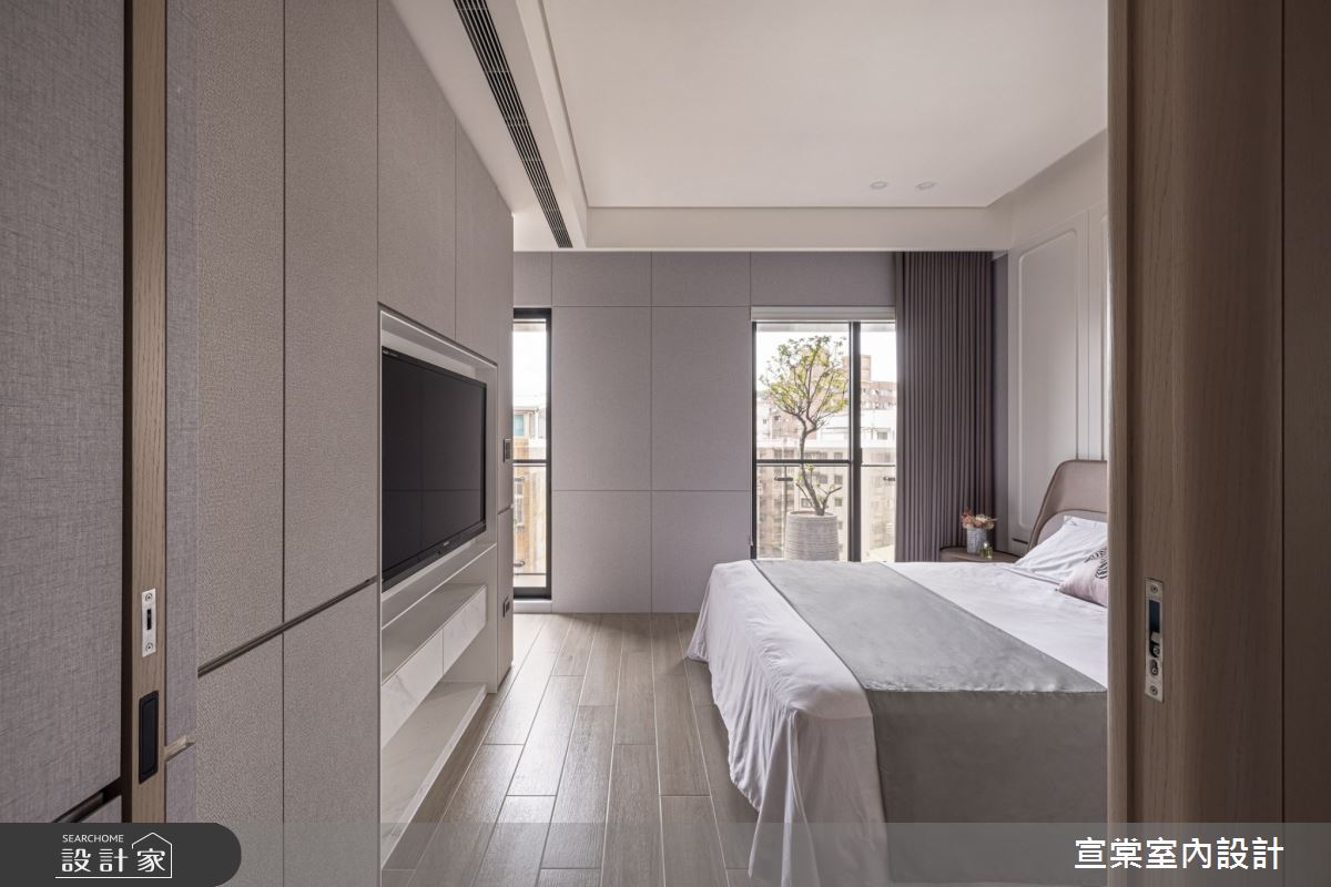 35坪中古屋(5~15年)＿現代風臥室案例圖片＿宣棠室內設計＿宣棠_雍容潔境之14