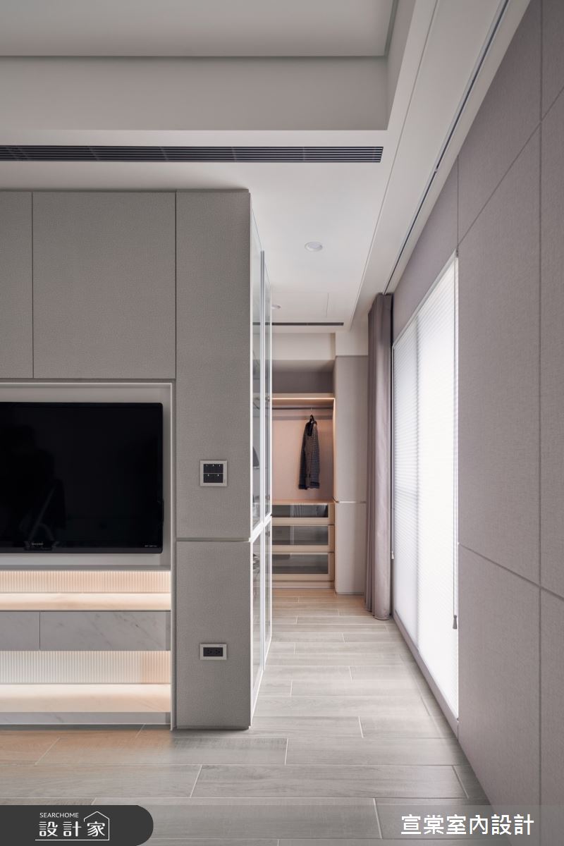 35坪中古屋(5~15年)＿現代風臥室案例圖片＿宣棠室內設計＿宣棠_雍容潔境之18