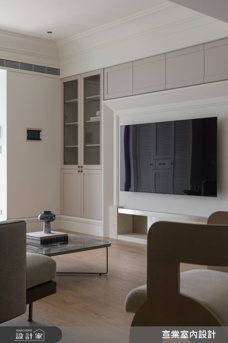 33坪老屋(16~30年)＿美式風客廳案例圖片＿宣棠室內設計＿宣棠_the chapter之7