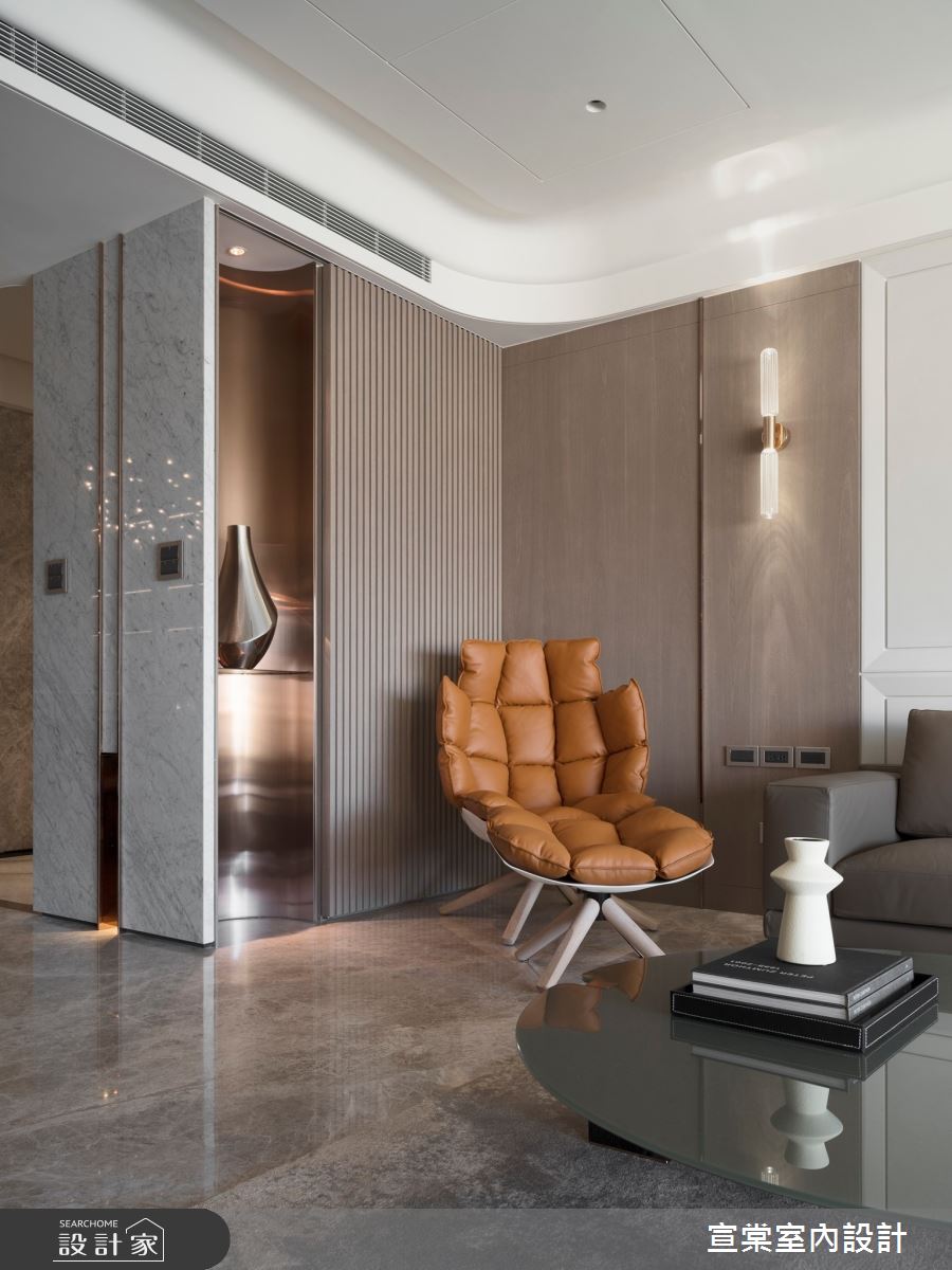 55坪毛胚屋＿現代風客廳案例圖片＿宣棠室內設計＿宣棠_Essence of life之8
