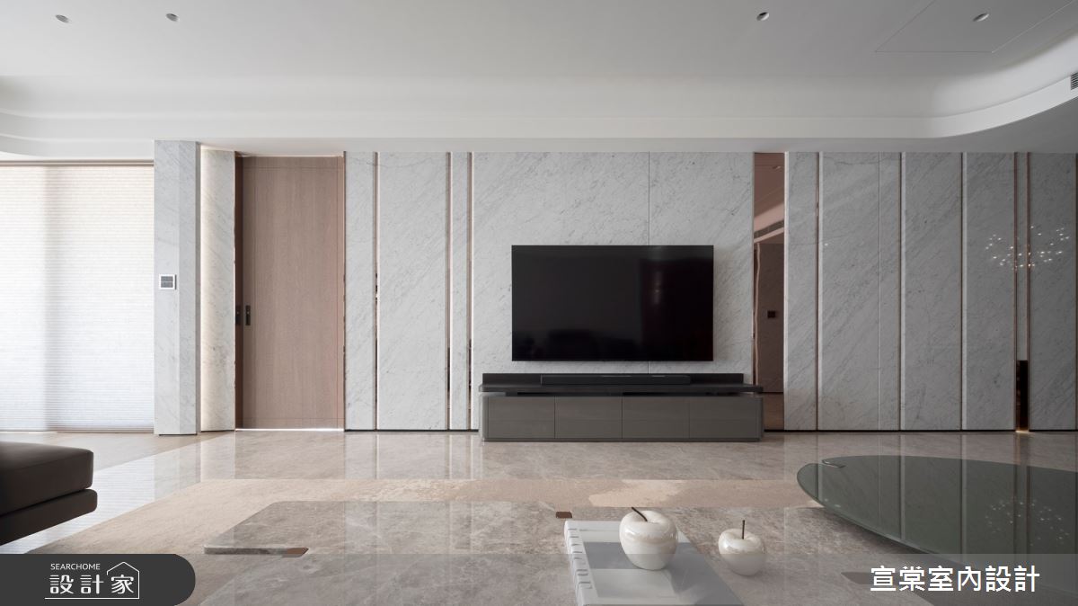 55坪毛胚屋＿現代風客廳案例圖片＿宣棠室內設計＿宣棠_Essence of life之10