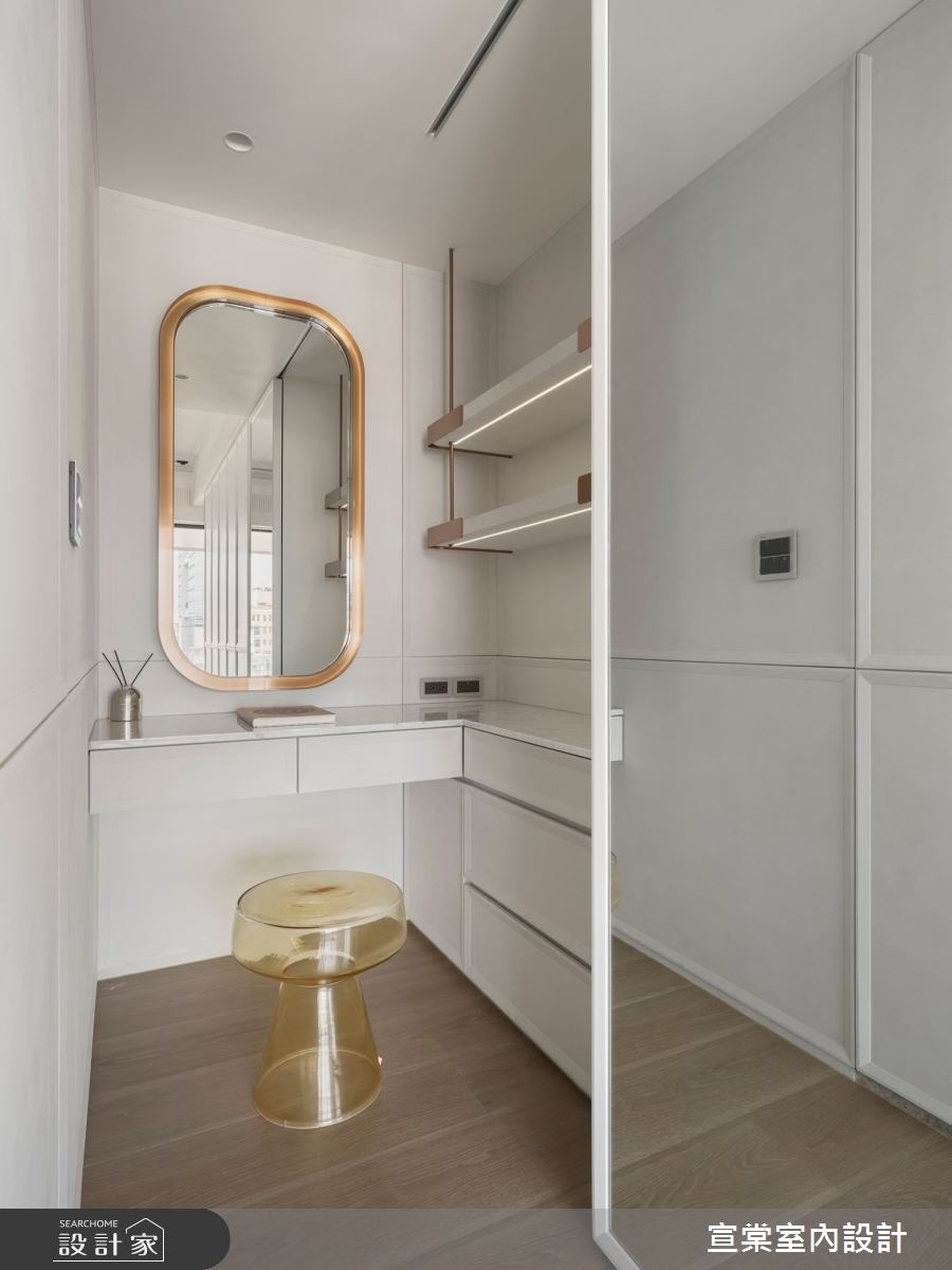 55坪毛胚屋＿現代風更衣間案例圖片＿宣棠室內設計＿宣棠_Essence of life之19