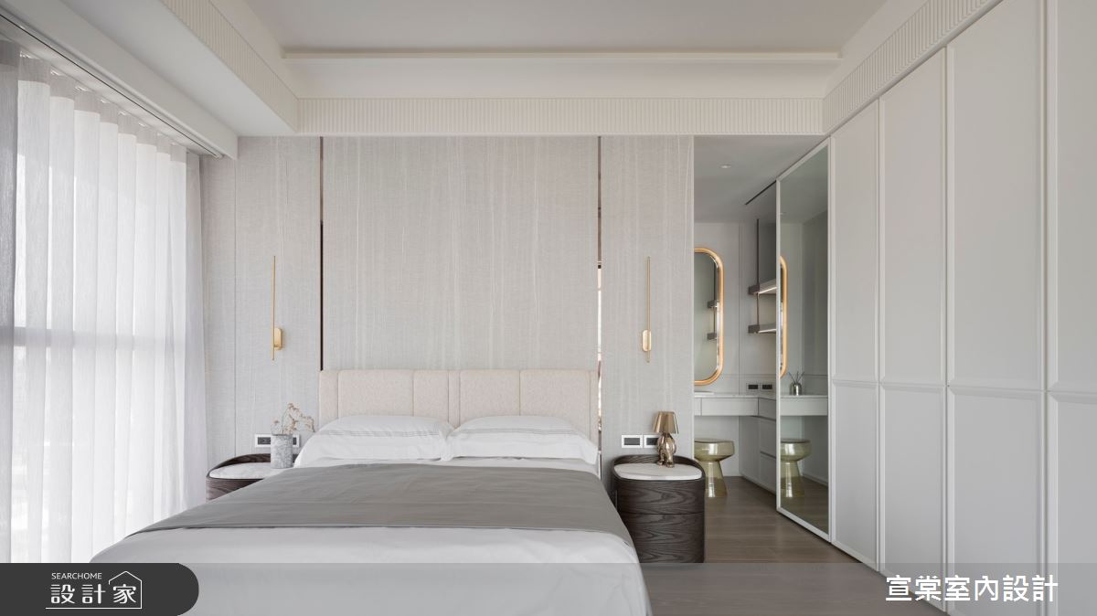 55坪毛胚屋＿現代風臥室更衣間案例圖片＿宣棠室內設計＿宣棠_Essence of life之16
