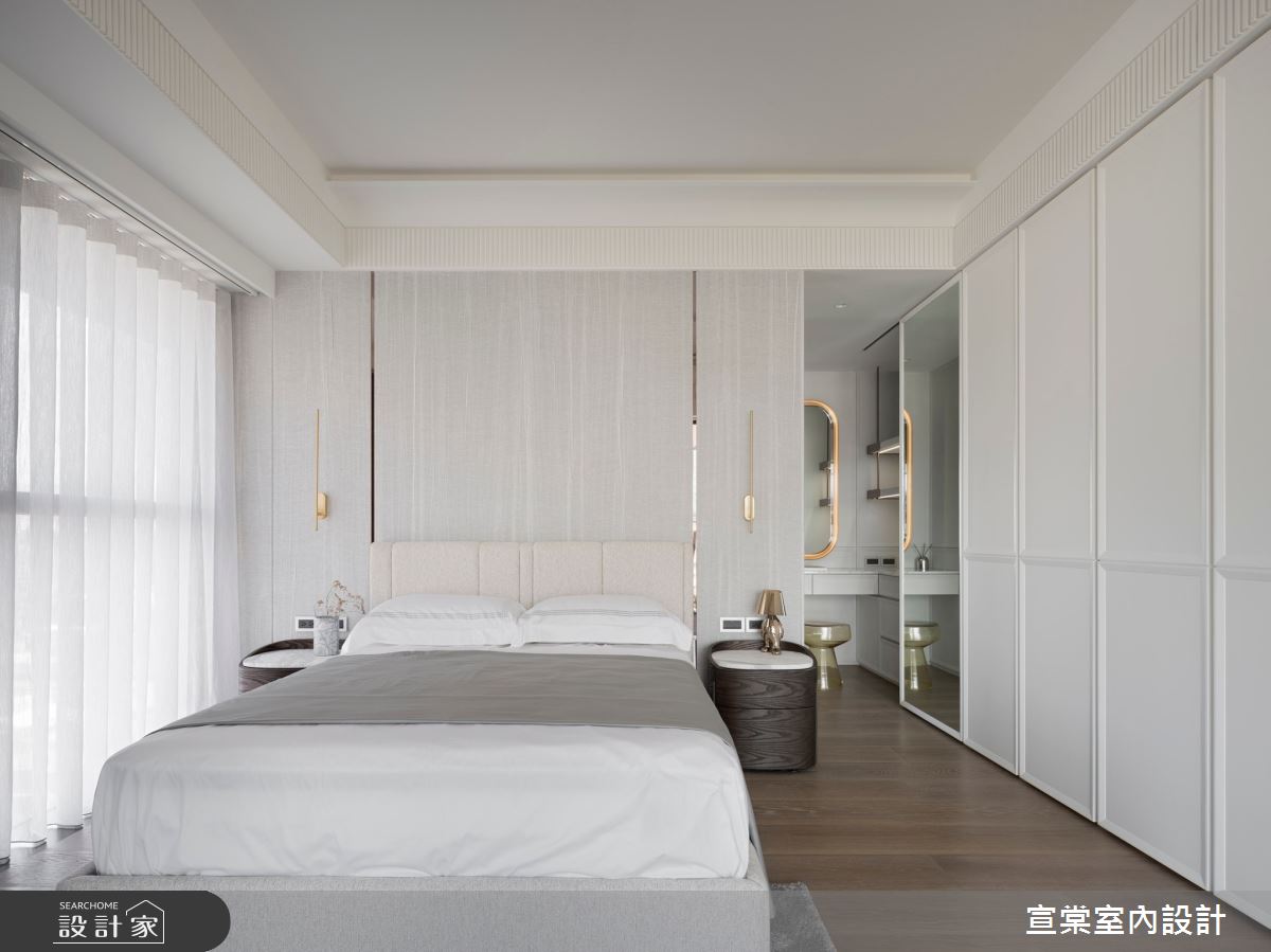 55坪毛胚屋＿現代風臥室更衣間案例圖片＿宣棠室內設計＿宣棠_Essence of life之17