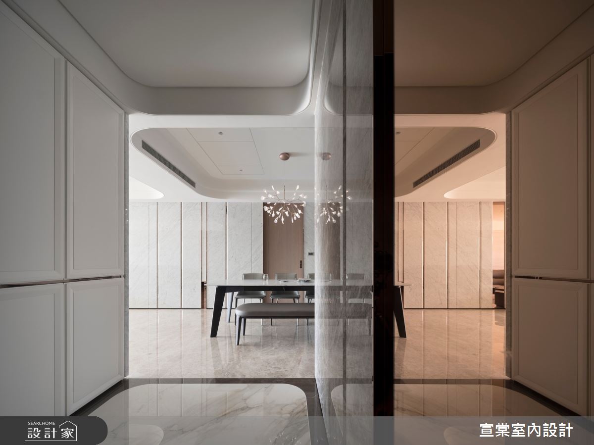 55坪毛胚屋＿現代風玄關餐廳案例圖片＿宣棠室內設計＿宣棠_Essence of life之1