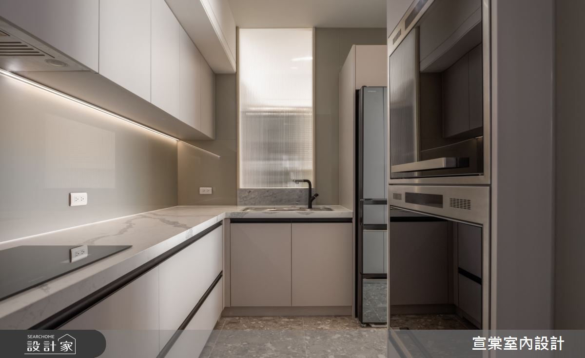 30坪中古屋(5~15年)＿美式風廚房案例圖片＿宣棠室內設計＿宣棠_寓上曙光之13