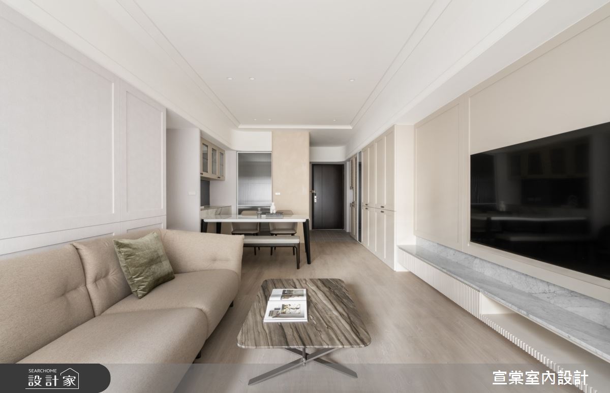 30坪中古屋(5~15年)＿美式風客廳餐廳案例圖片＿宣棠室內設計＿宣棠_寓上曙光之10