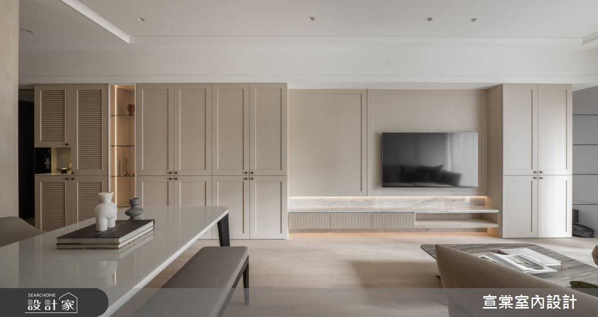 30坪中古屋(5~15年)＿美式風客廳餐廳案例圖片＿宣棠室內設計＿宣棠_寓上曙光之9