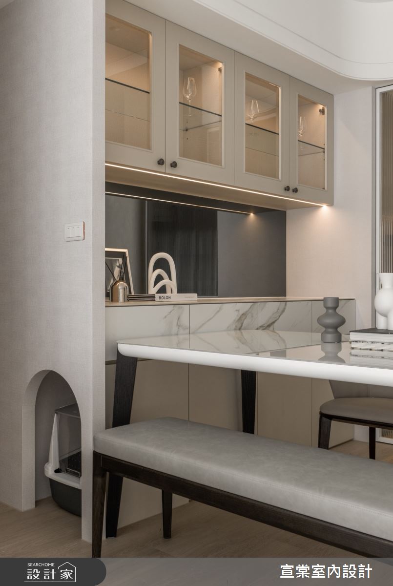 30坪中古屋(5~15年)＿美式風餐廳案例圖片＿宣棠室內設計＿宣棠_寓上曙光之12