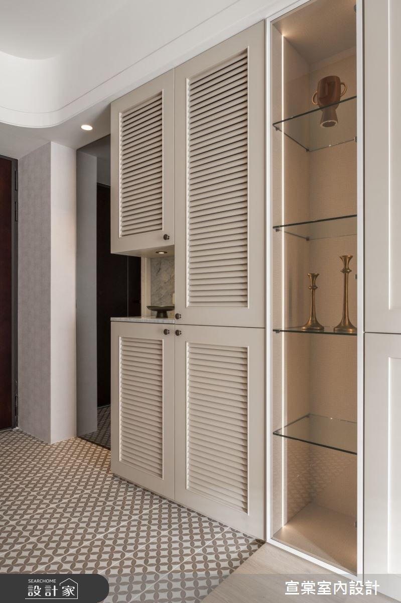 30坪中古屋(5~15年)＿美式風玄關案例圖片＿宣棠室內設計＿宣棠_寓上曙光之3