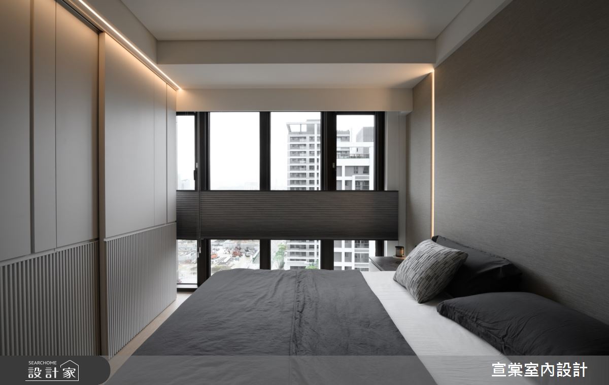 22坪新成屋(5年以下)＿現代風臥室案例圖片＿宣棠室內設計＿宣棠_鐫画之19