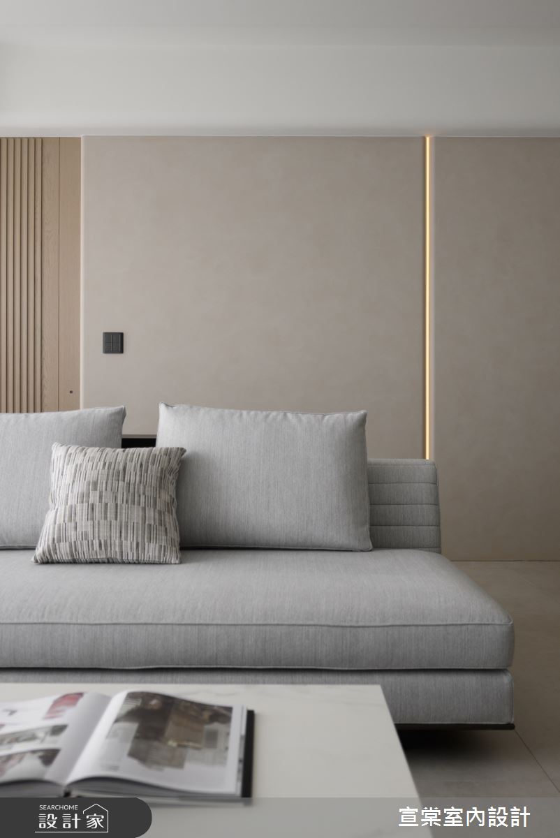 22坪新成屋(5年以下)＿現代風客廳案例圖片＿宣棠室內設計＿宣棠_鐫画之16