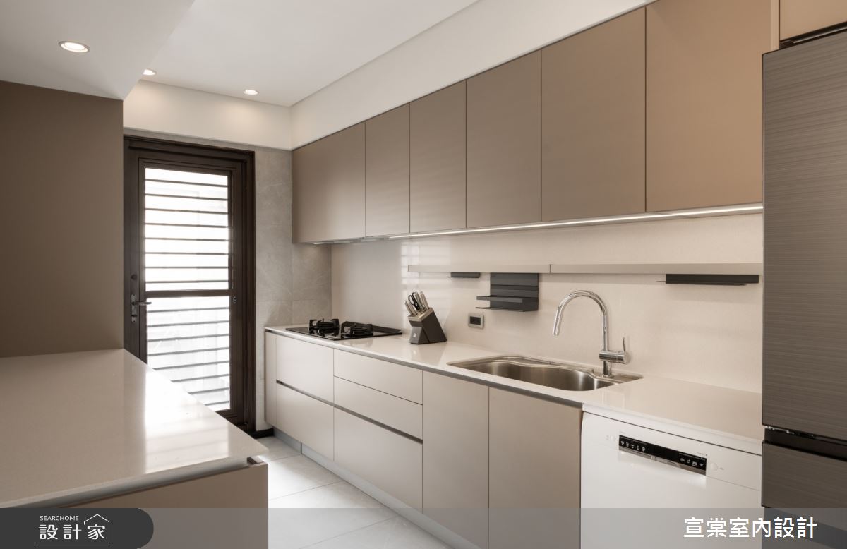 50坪中古屋(5~15年)＿現代風廚房案例圖片＿宣棠室內設計＿宣棠_Into the oatmeal之12