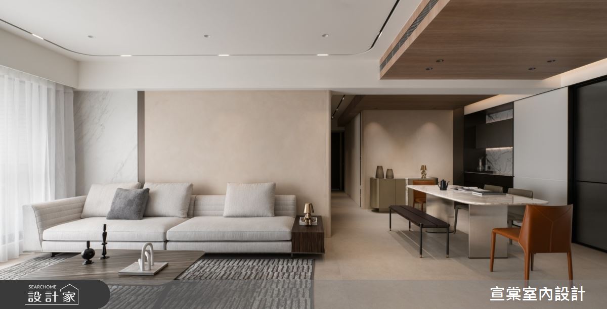 50坪中古屋(5~15年)＿現代風客廳餐廳案例圖片＿宣棠室內設計＿宣棠_Into the oatmeal之5
