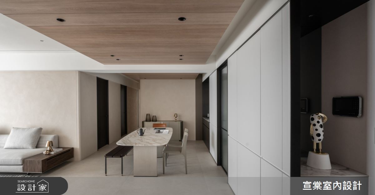 50坪中古屋(5~15年)＿現代風客廳餐廳案例圖片＿宣棠室內設計＿宣棠_Into the oatmeal之3