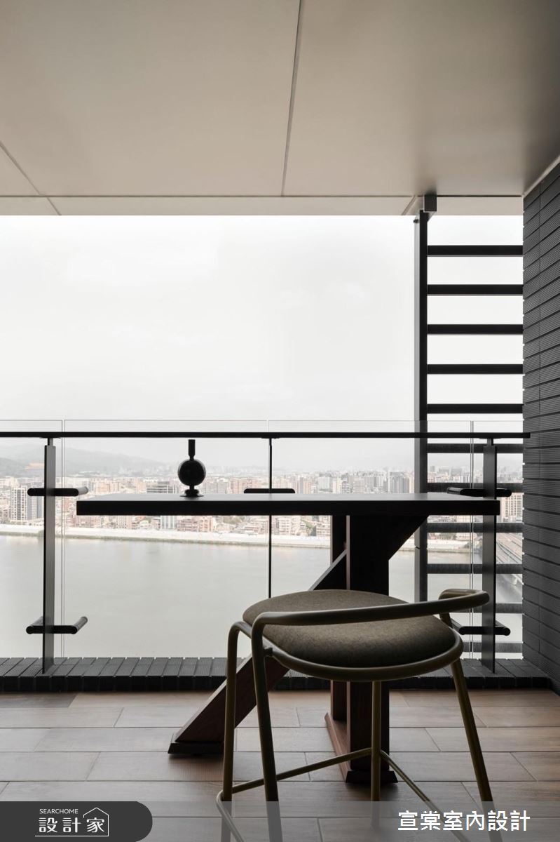 32坪新成屋(5年以下)＿現代風陽台案例圖片＿宣棠室內設計＿宣棠_四季觀瀾之18